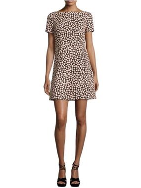 Kate Spade Jacquard Petal Stamp Mini Dress